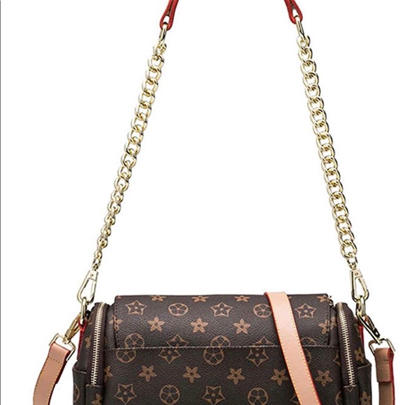 Women's Chain Handbag Printed Shoulder Messenger - Picture 4 of 6